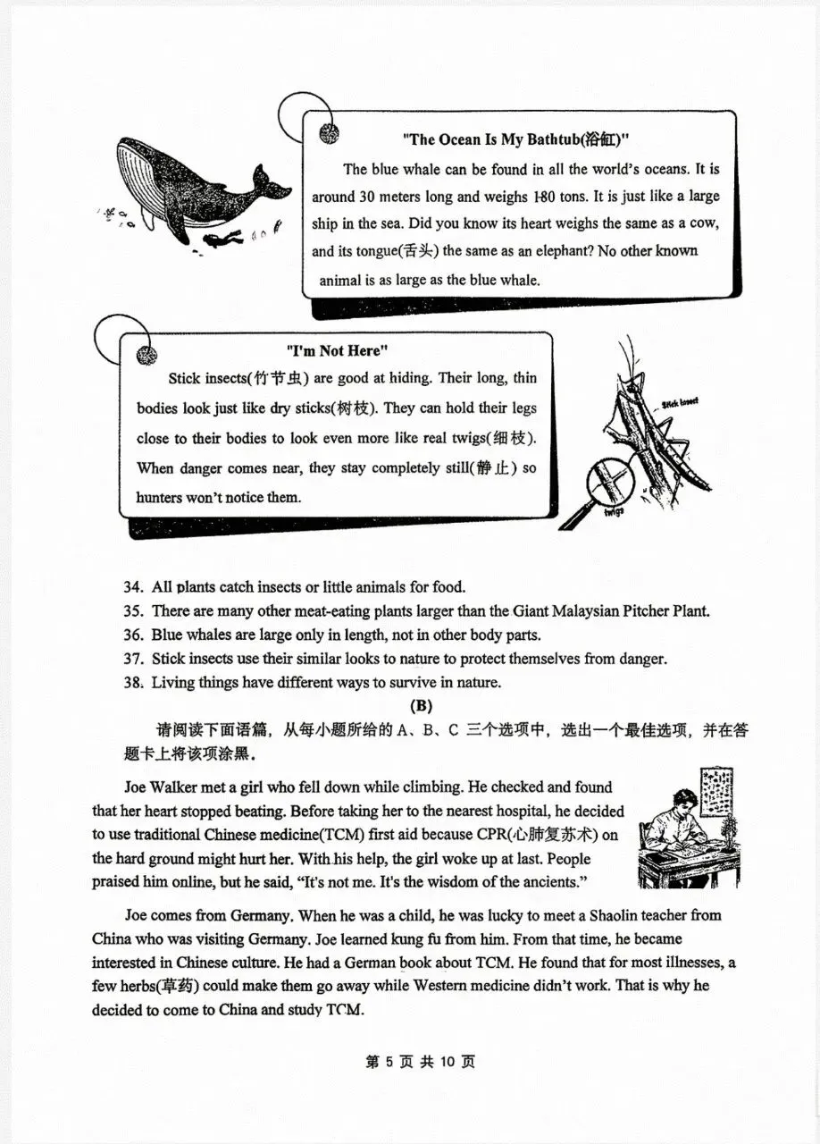 八年级下2025-2026试卷 第8张