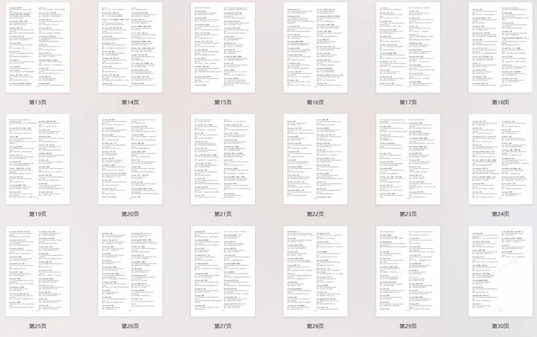 救命!上海中考英语完形填空总错一半?这564个高频核心词汇,帮你跳出失分陷阱 第4张