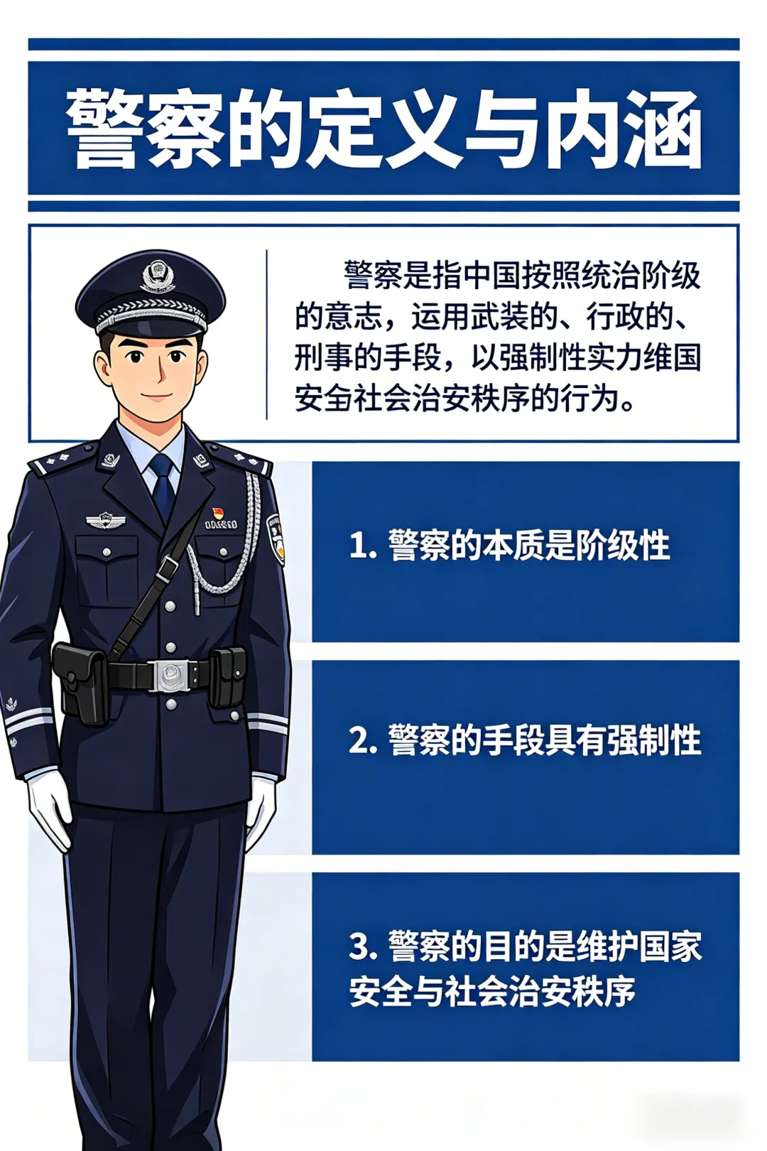 图解26公安学基础理论真题 第4张