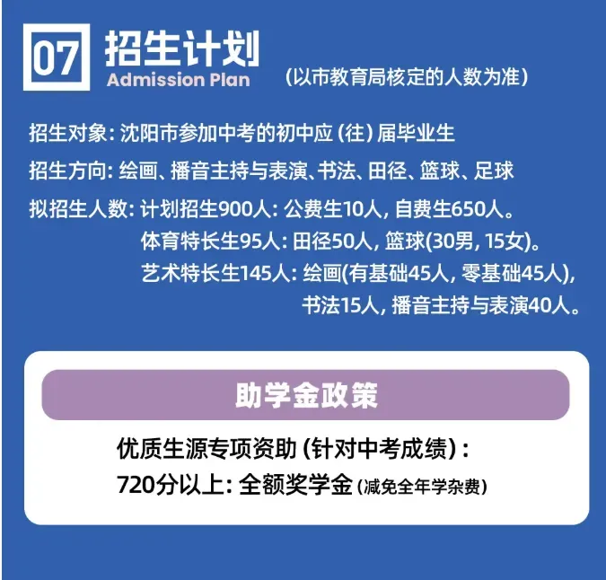 沈阳中考双(多)胞胎可申请同考点不同考场(附2026年部分高中简章) 第10张
