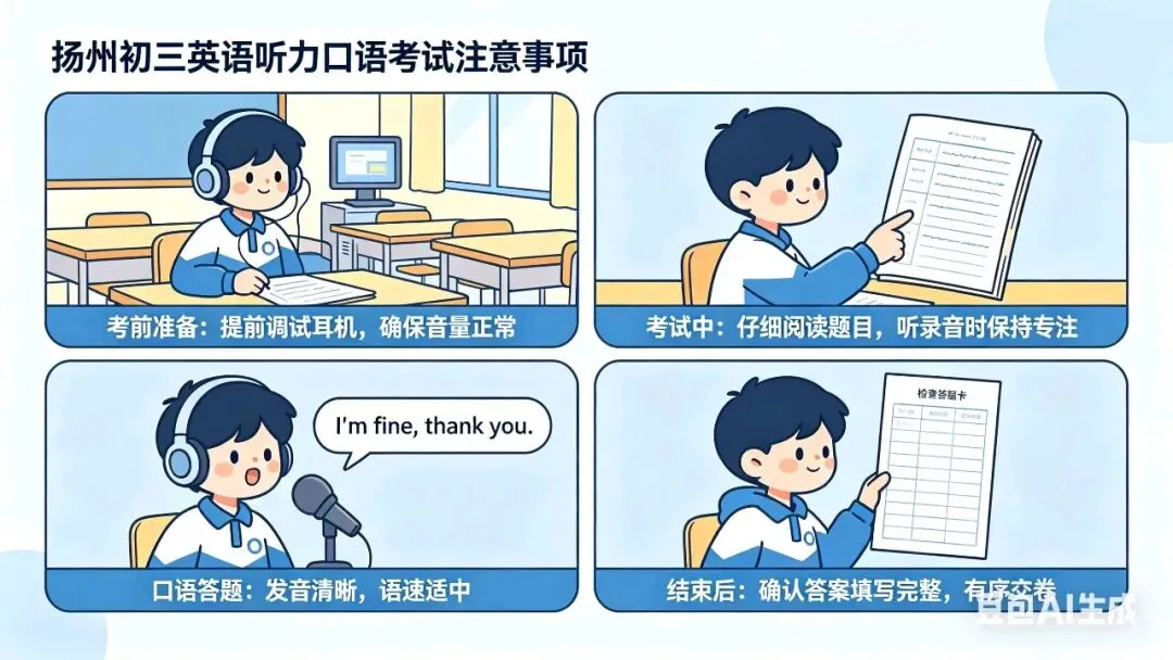 中考第二枪 口语听力 第1张