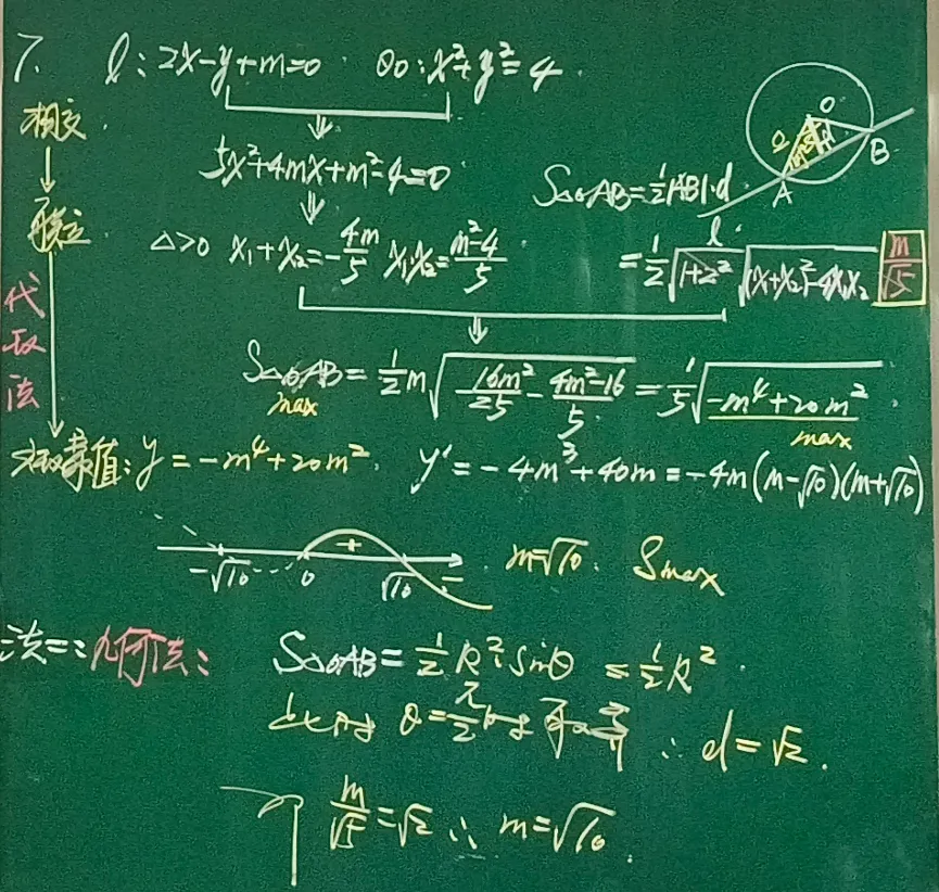 课堂实录&试卷讲评||以题促思,以评提能----让 “多思少算” 成为解题觉醒 第2张