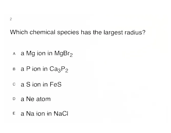 2026年CCC化学竞赛真题+答案解析新鲜出炉,快来对答案啦~ 第2张