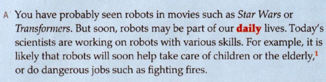 周四课程:RE-F-U12+KET真题 第4张