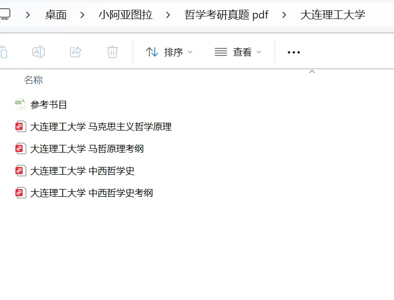 大连理工大学哲学考研历年真题:2004-2026 第6张