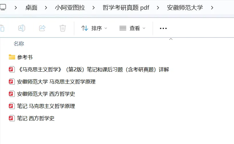 安徽师范大学哲学考研历年真题:2014-2026 第7张