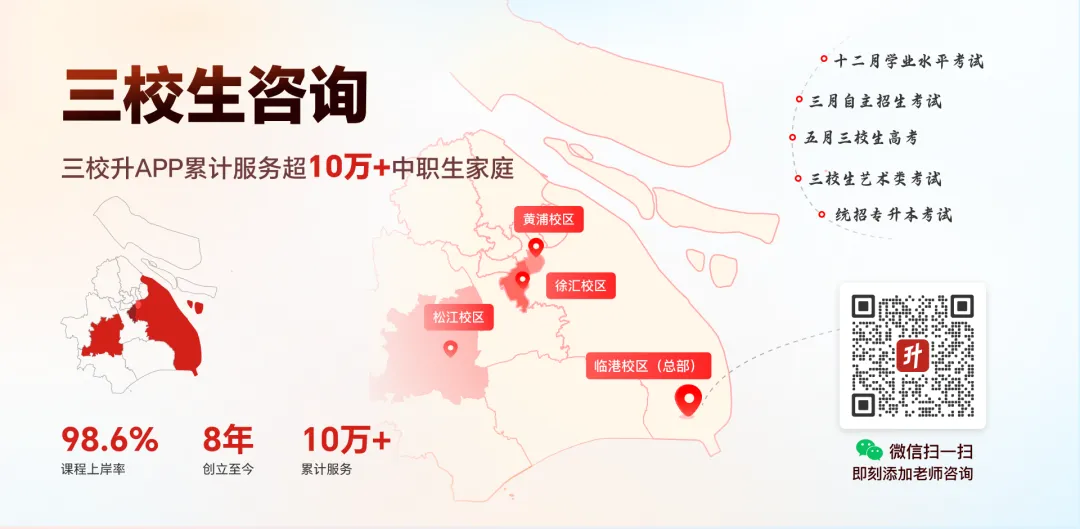 汇总!2026年上海中考将增设16个中本贯通、40个中高贯通、6个五年一贯制专业 第6张