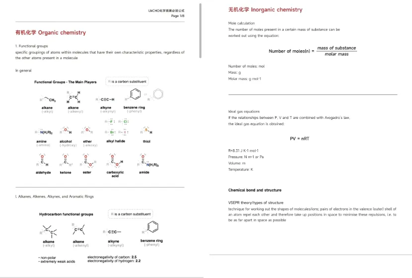 【超全整理】UKChO英国化学竞赛历年真题解析&必备公式书等资料免费领取!冲刺UKChO化学竞赛金奖必刷! 第10张