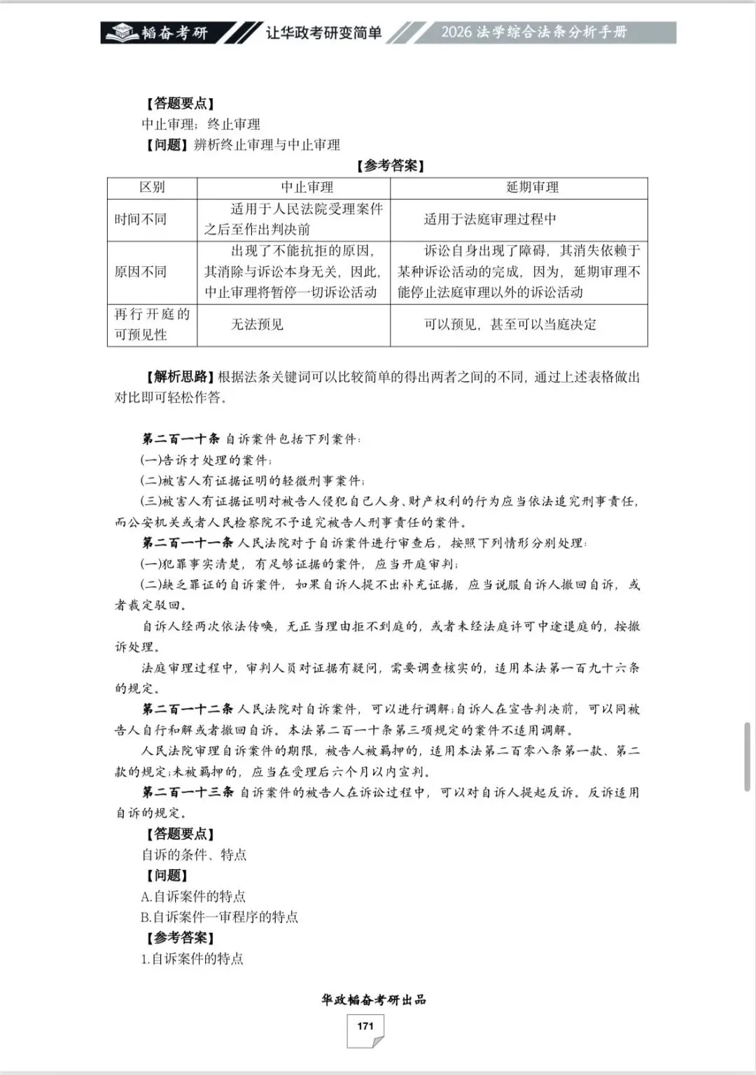 被华政法综真题吓到?题型乱变的破解方法来了! 第20张