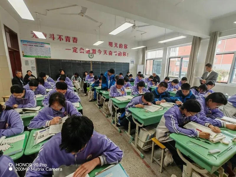 聚焦新课标 对标新中考 携手共研促提升——胡屯镇中学成功承办区联盟教研活动 第5张