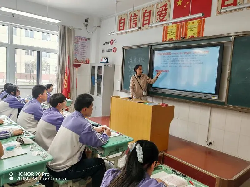 聚焦新课标 对标新中考 携手共研促提升——胡屯镇中学成功承办区联盟教研活动 第9张