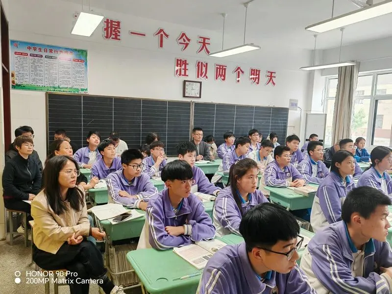 聚焦新课标 对标新中考 携手共研促提升——胡屯镇中学成功承办区联盟教研活动 第10张