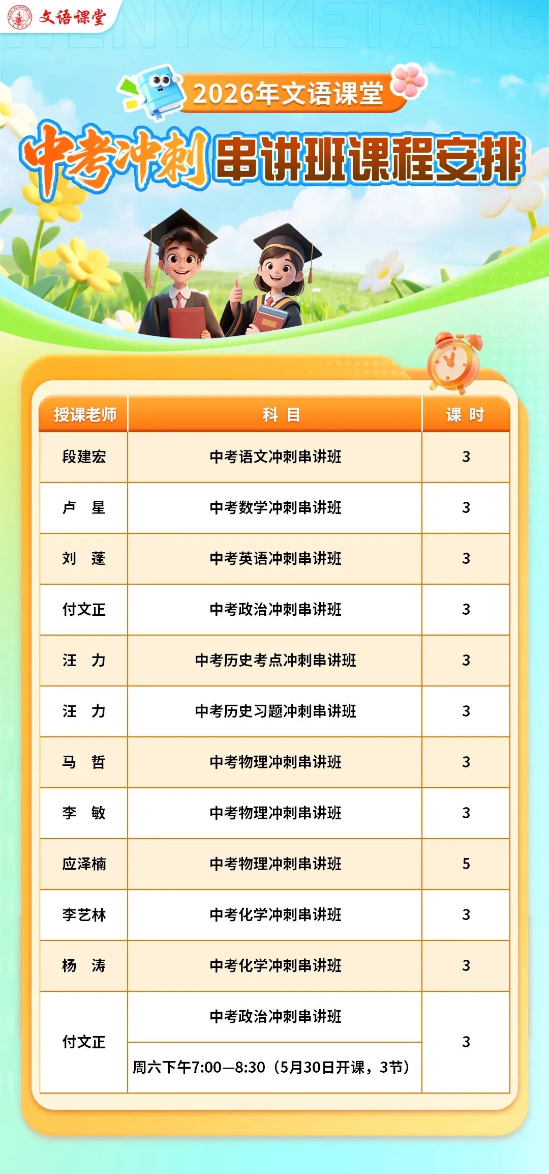 中考冲刺关键期,名师课堂帮您助力! 第1张