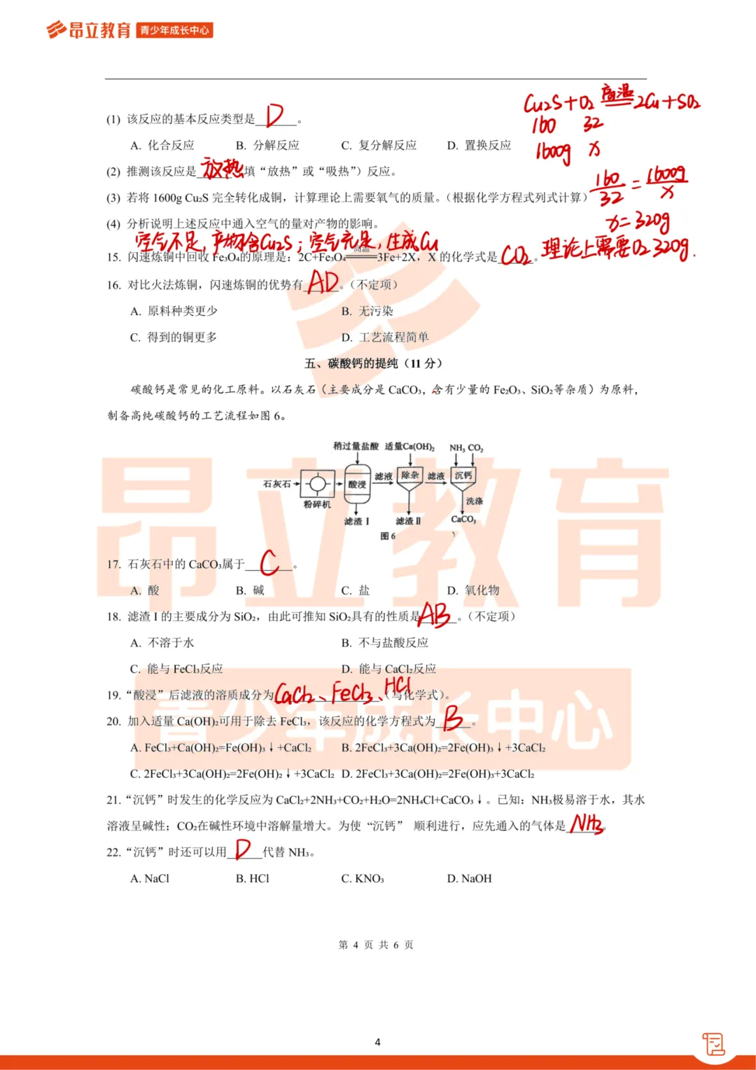 闵行 | 2026初三二模化学试卷解析 第10张
