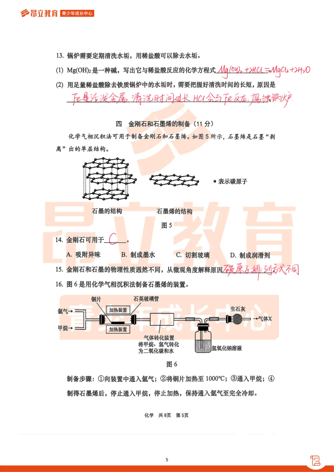 徐汇 | 2026初三二模化学试卷解析 第11张