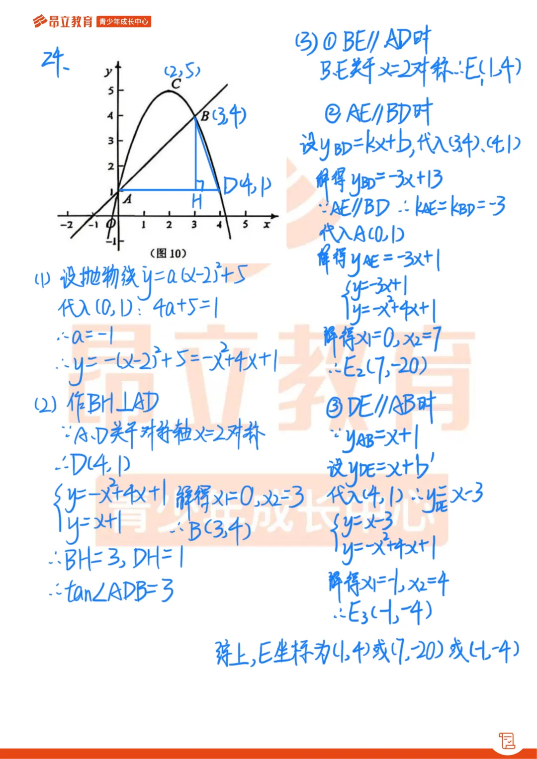 嘉定 | 2026初三二模数学试卷解析 第16张