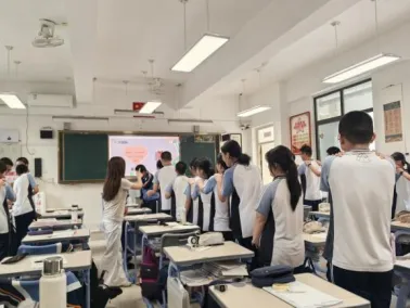 中考解压闯关行——福州第三中学晋安校区初三心理团辅活动 第9张