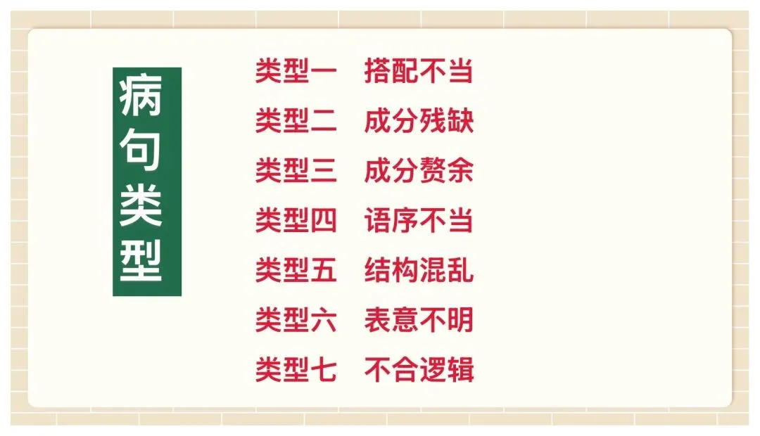 中考病句修改与辨析复习这样讲太赞了! 第15张