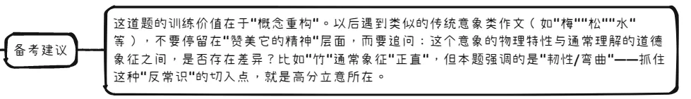 为何广州二模与近些年高考真题有趋势延续之意?思辨议论文的备考方向为何在“概念重构”? 第11张