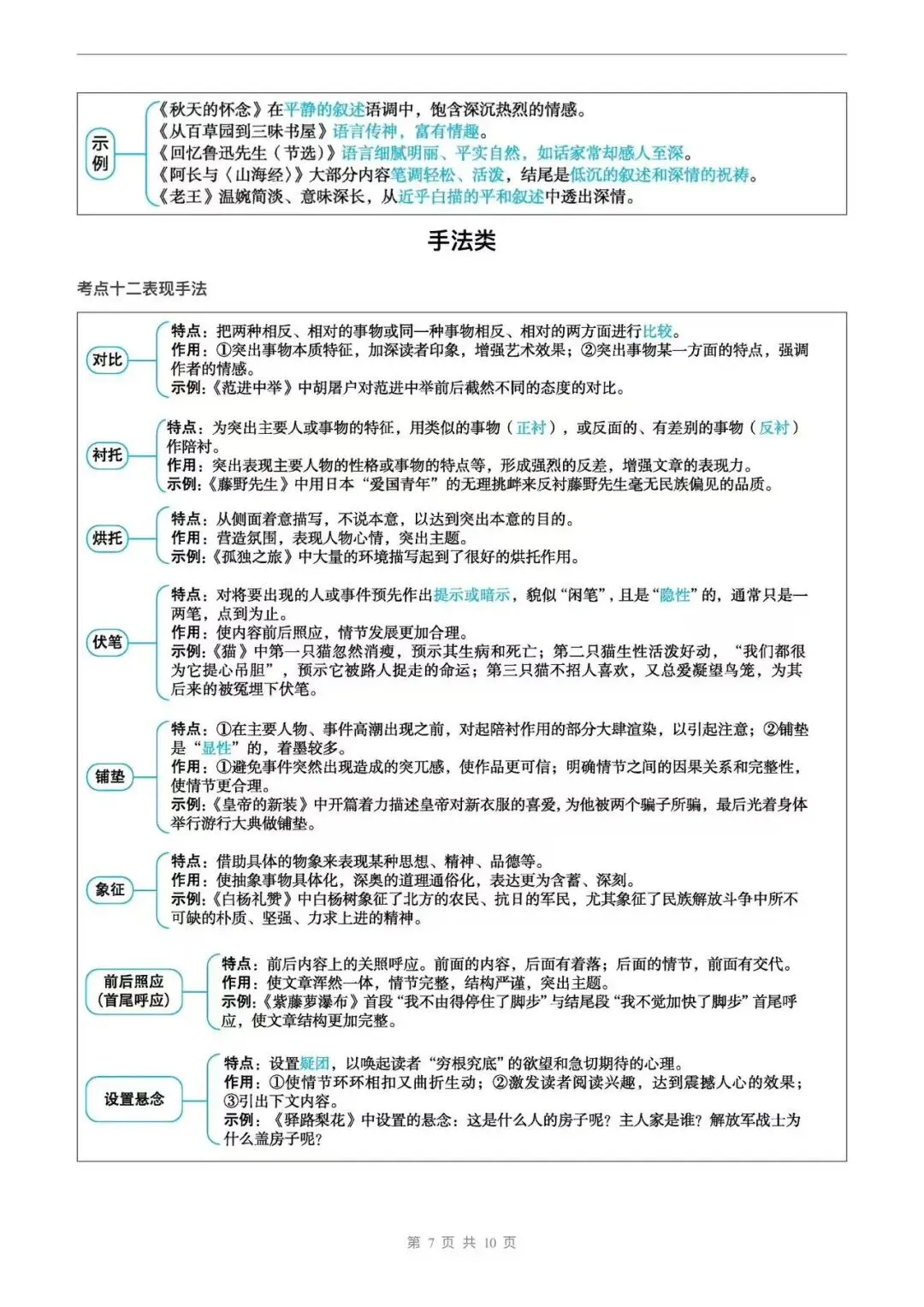 期中考阅读理解一定要注意规范答题! 第8张