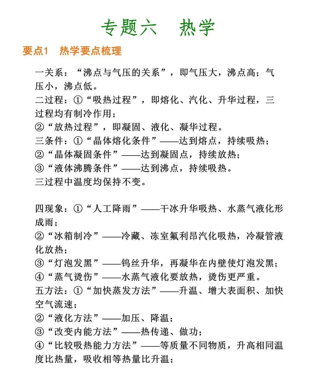 中考物理冲刺专题,搞定这些题型就够了 第30张