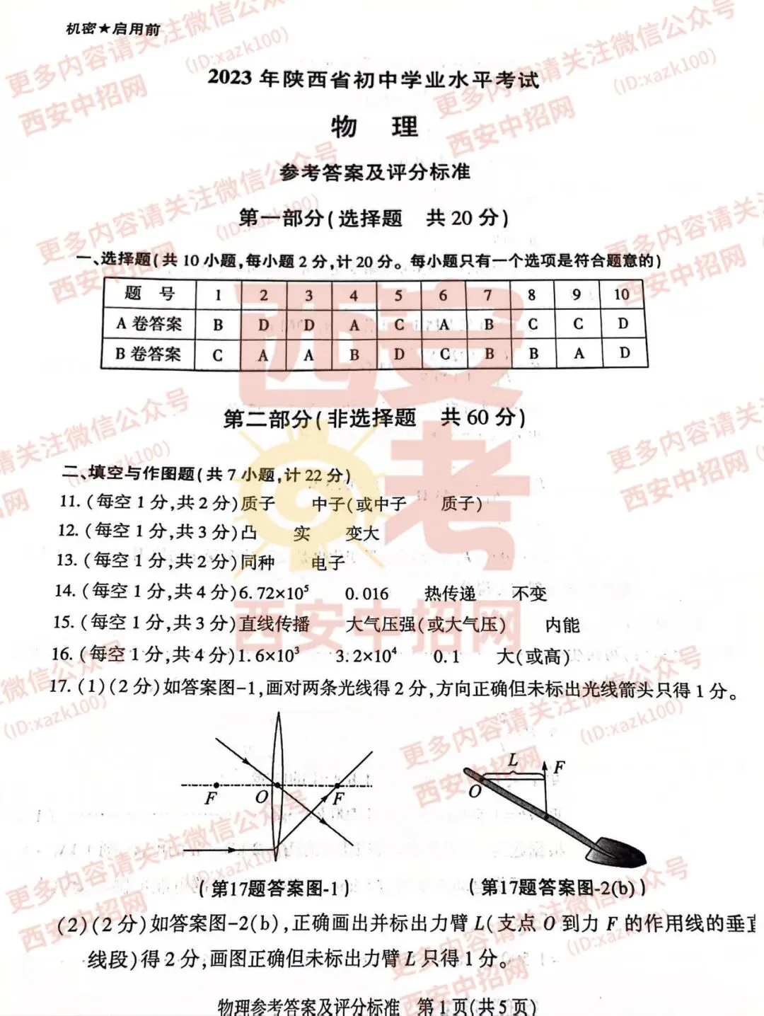 中考速递|2023陕西中考全科真题及答案(高清版)公布! 第49张