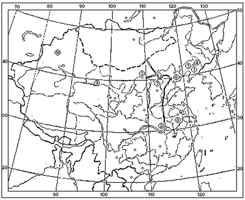 1956年高考地理真题 第3张