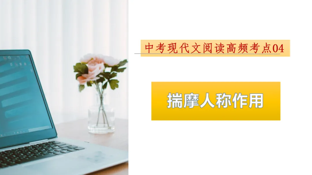 2026年中考专题复习:人称作用ppt 第2张