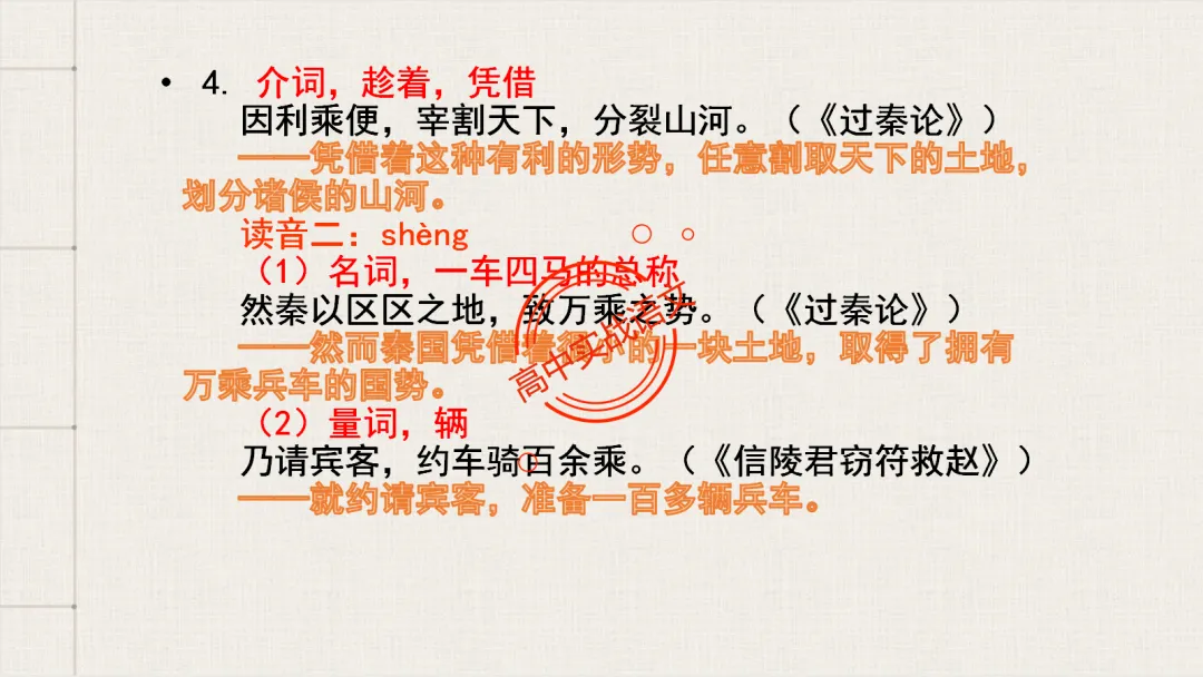 【2026第二次八省联考+广东二模+真题】文言实词【教考衔接】梳理,附120个文言实词【课本例句】完全解析 第70张