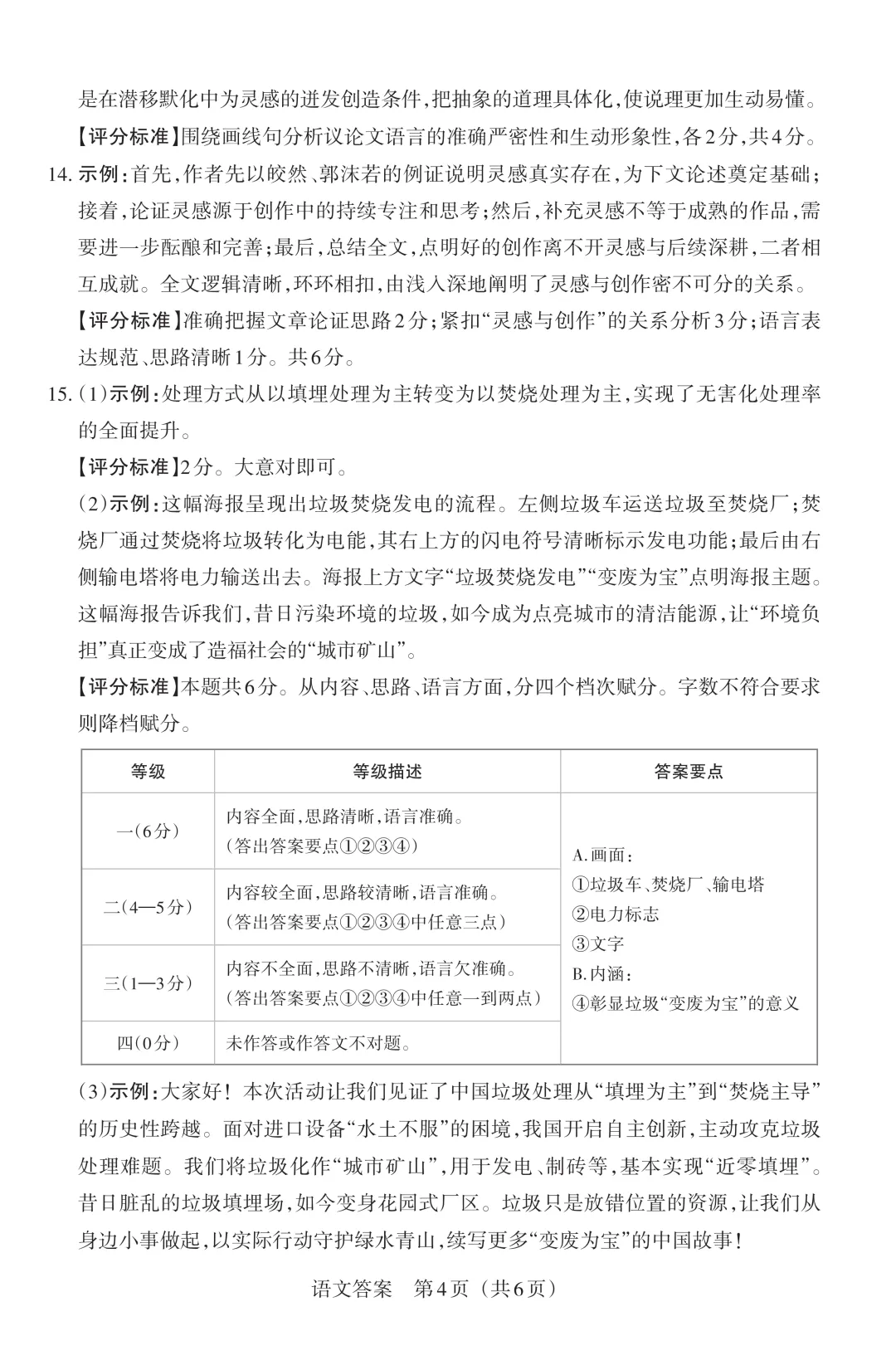 模考新卷 | 2026年山西省中考模拟二 第14张