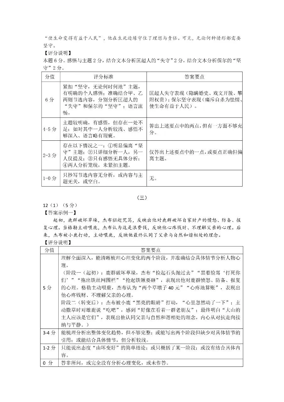 【语文试卷】2026年九年级第一次模拟测试题(卷) 第11张
