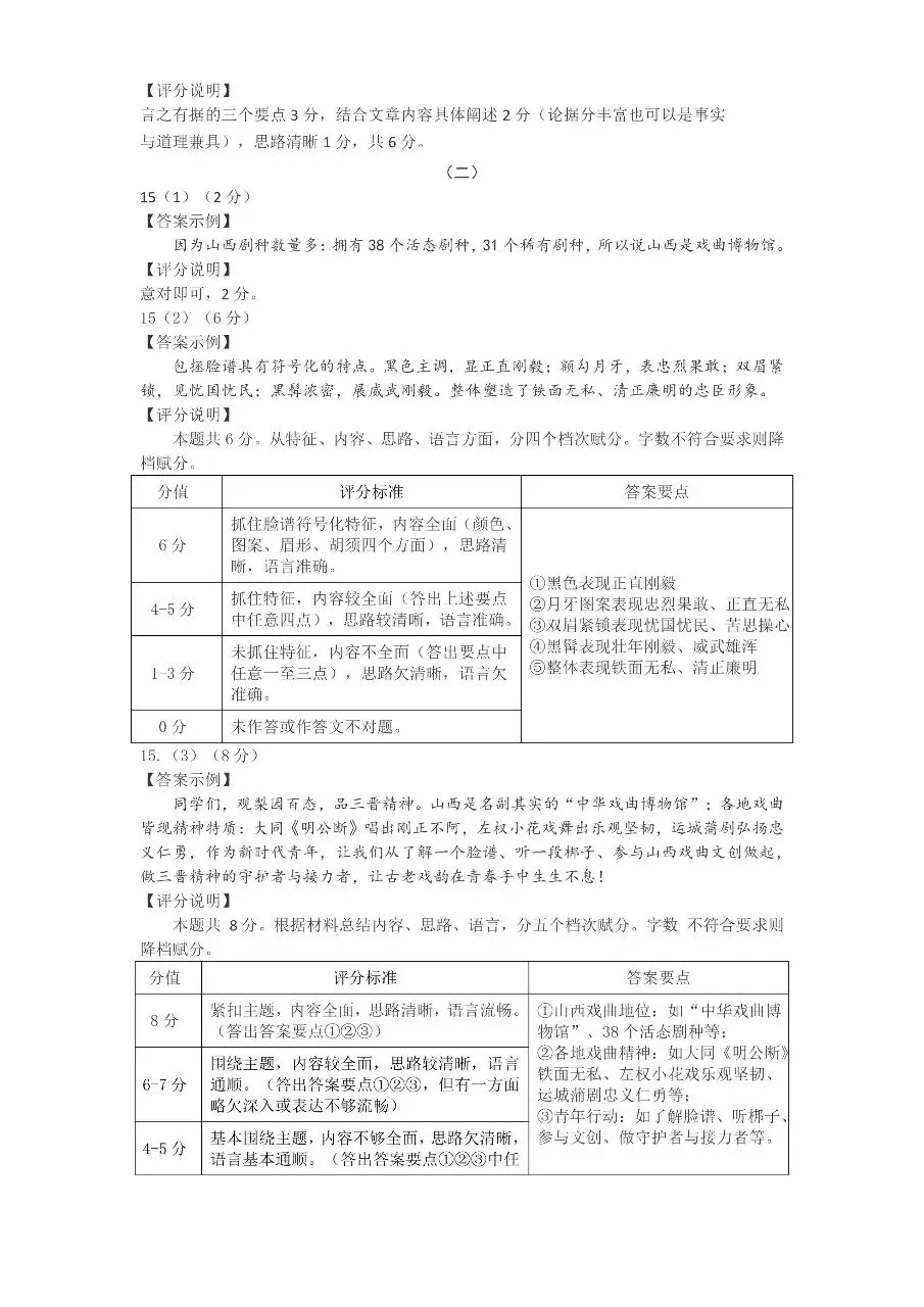 【语文试卷】2026年九年级第一次模拟测试题(卷) 第13张