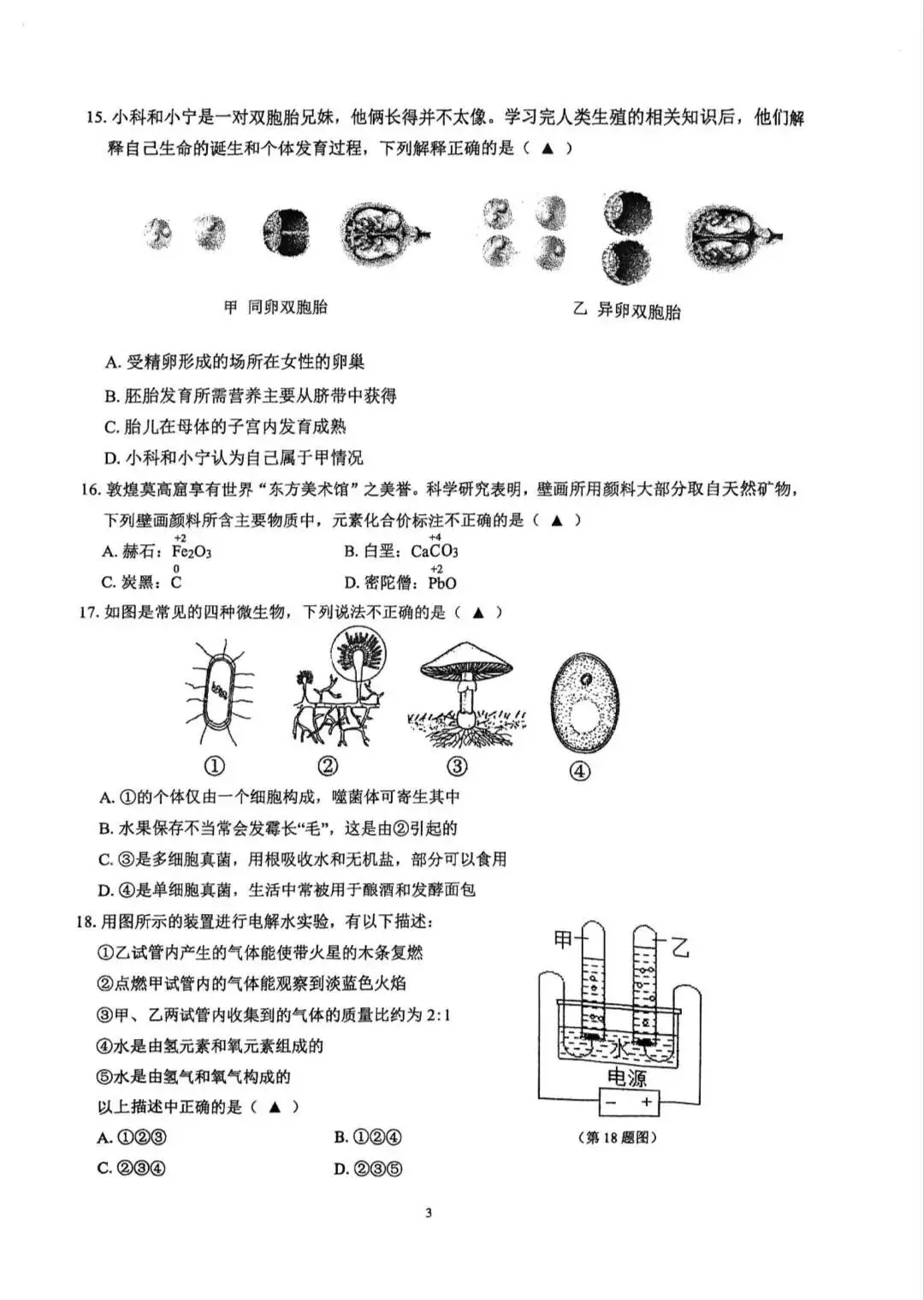 2025学年第二学期七年级期中测试试卷分享来啦!超全解析 第47张