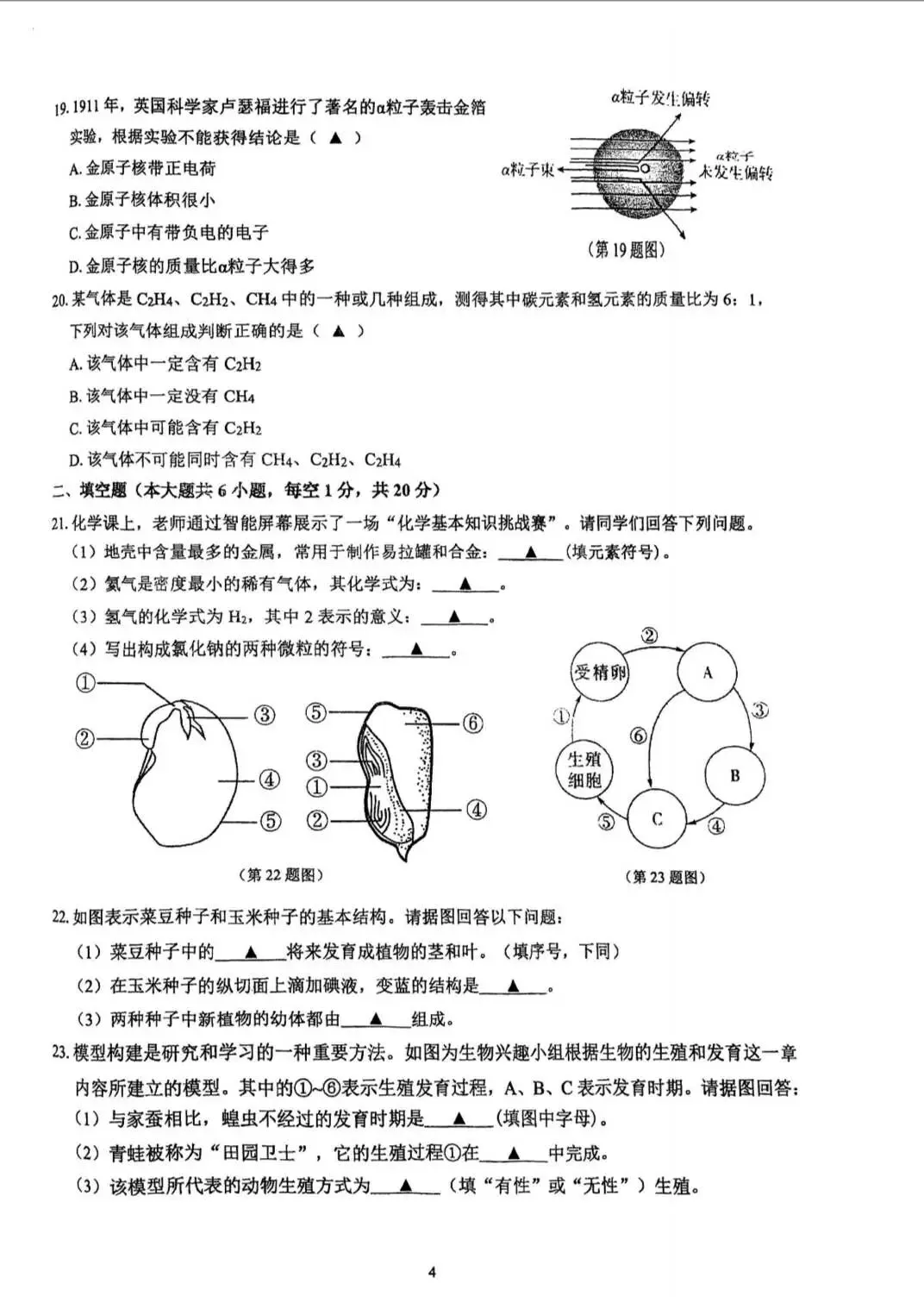 2025学年第二学期七年级期中测试试卷分享来啦!超全解析 第48张