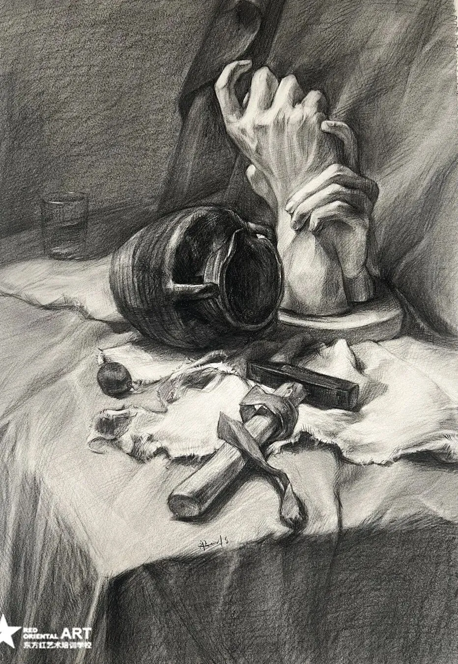 中考美术?五一试学?东方红画室火热报名中! 第14张