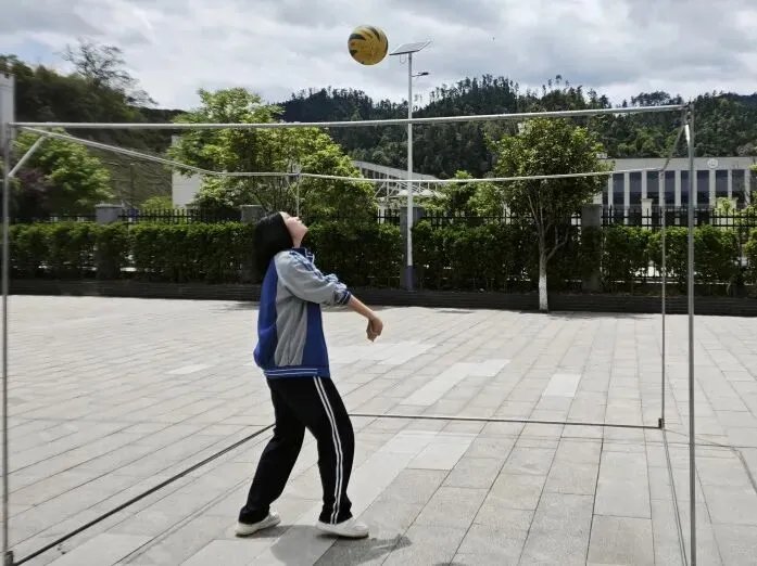 青春无畏试锋芒 直击中考第一关——绥宁县实验中学九年级体育模拟测试纪实 第17张