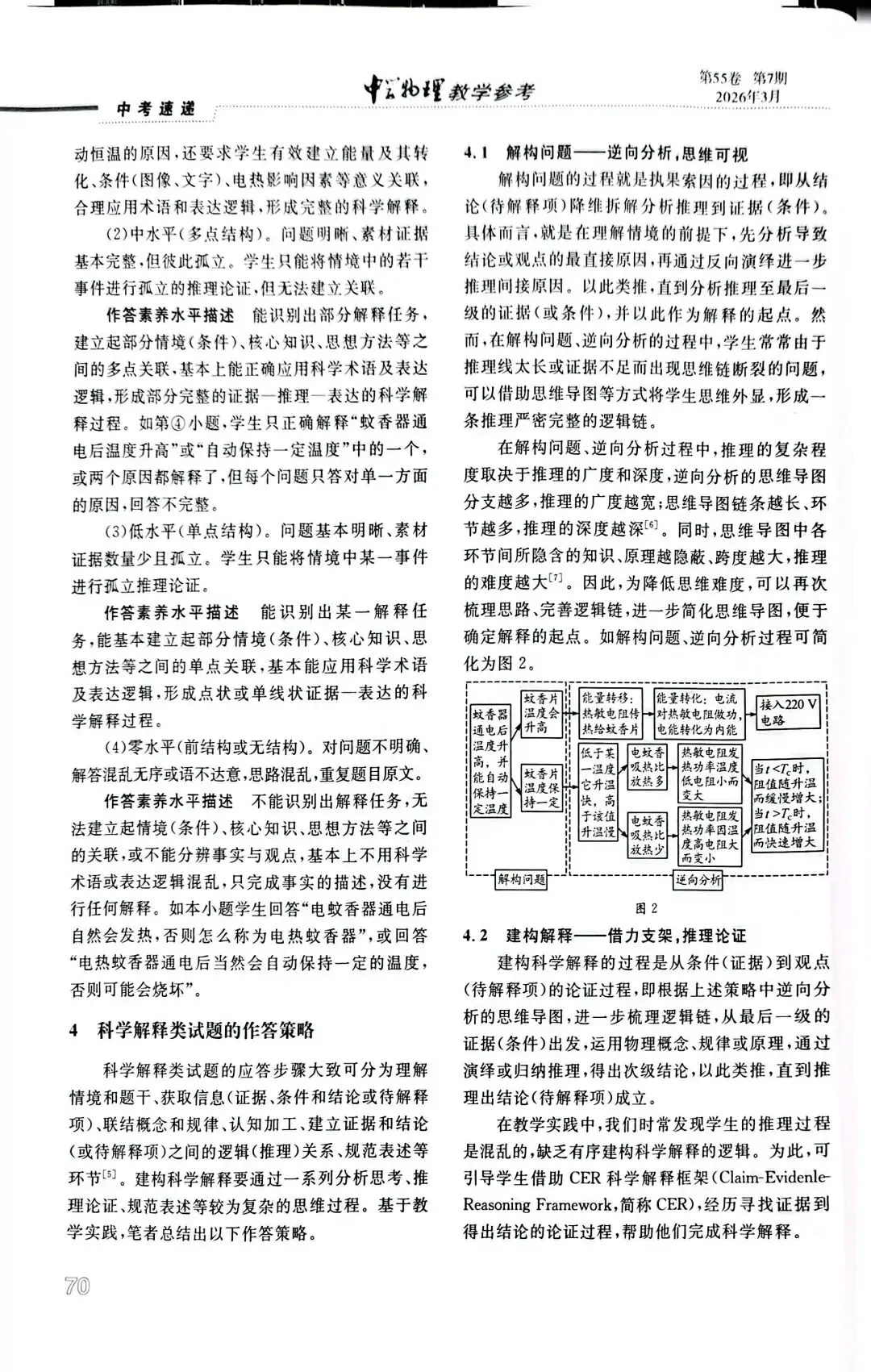 【中考速递】吴之洋:科学解释类试题的研究与教学启示——以2025年广西物理第24题为例 第6张