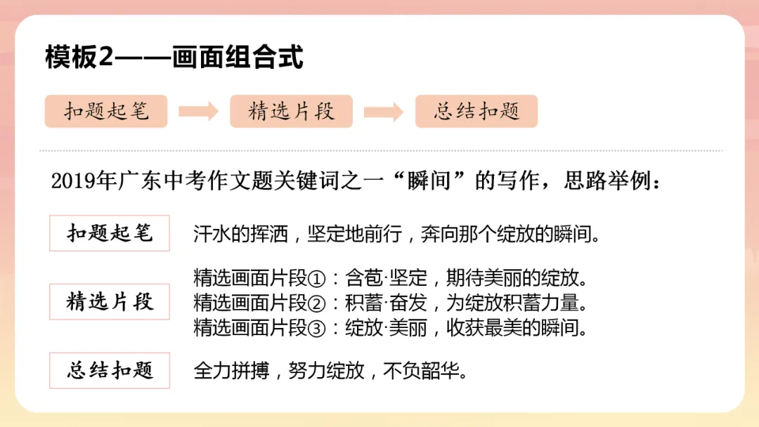 中考语文作文写作技巧指导 第24张