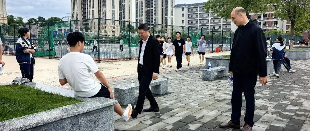 大七中的中考体测 第4张