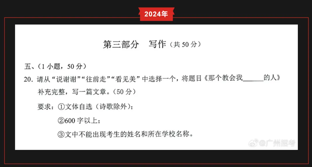 【中考】初三一模作文|《瞧,他们/她们》:跳出自我,看见身边的光 第3张