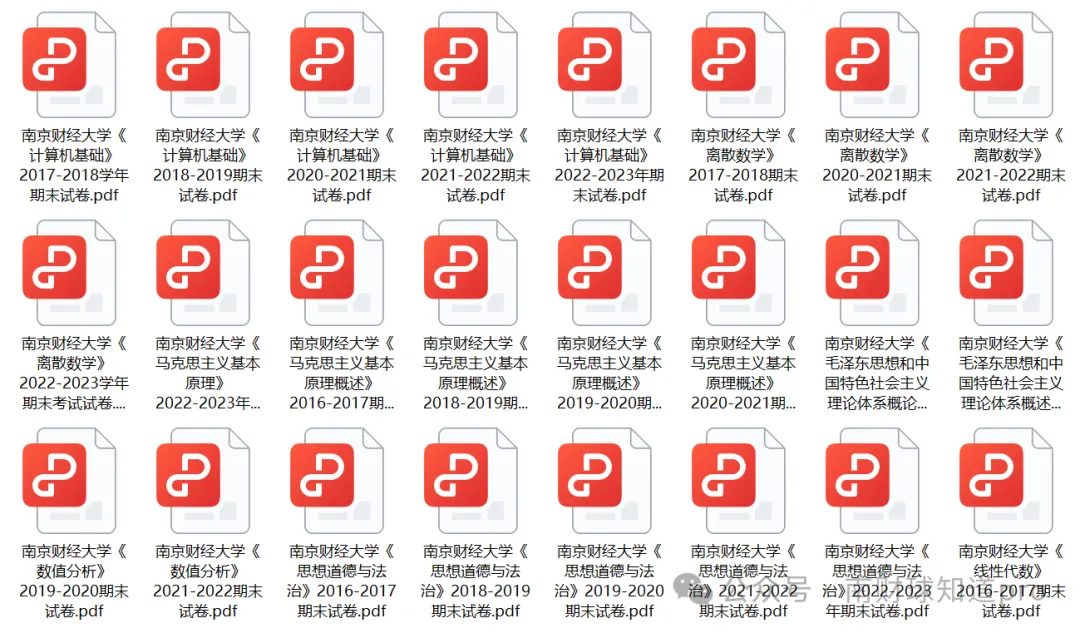 南财期中考试安排已出!历年期中期末真题奉上~ 第6张