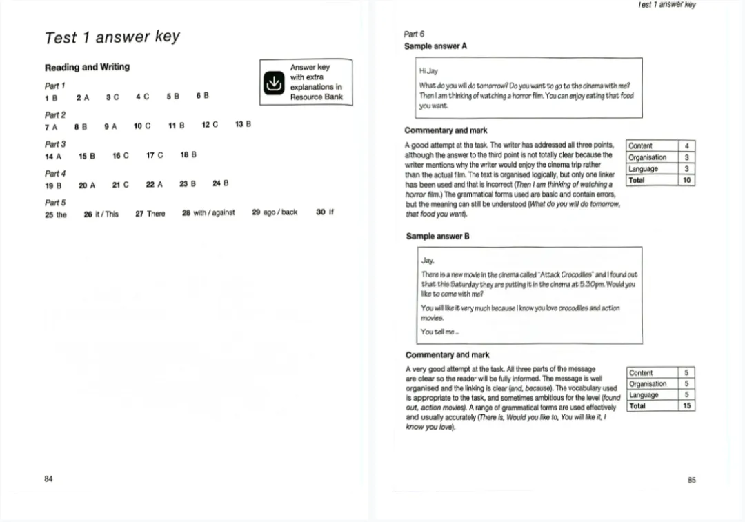 2025年KET真题卷完整版(6套含音频+答案) 第11张