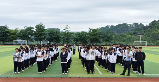 奋力冲刺体育中考,勇夺首战开门红——龙泉中学举行中考体育动员大会 第6张