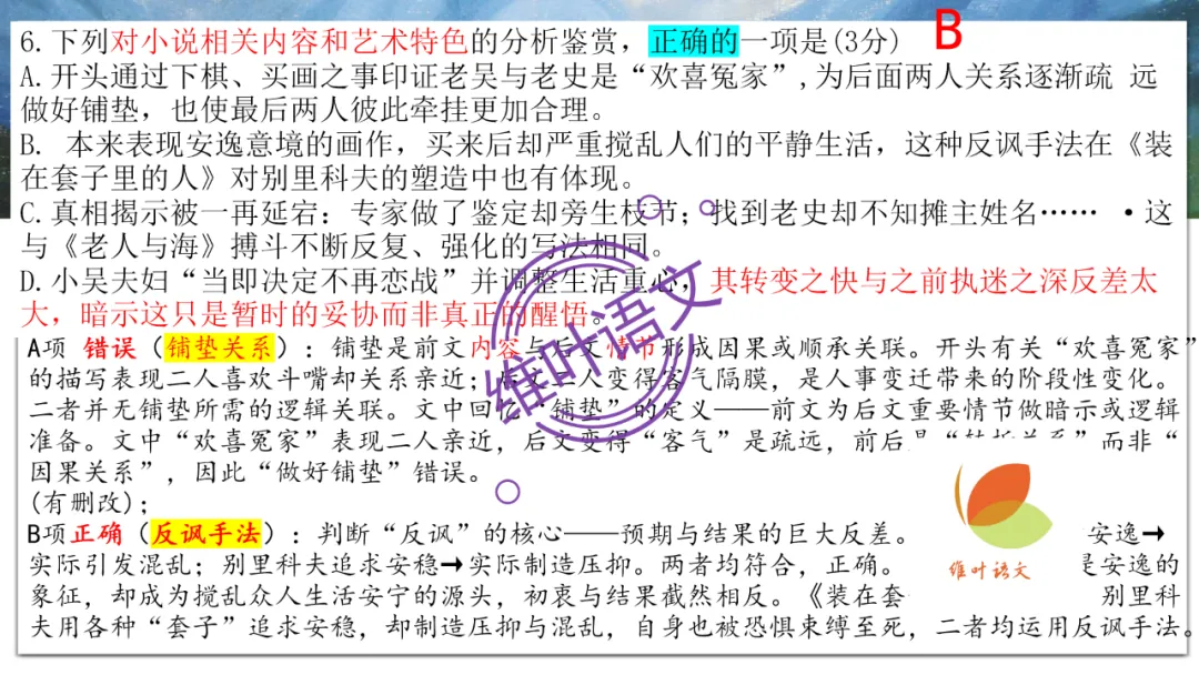 模考讲评 | 2026年深圳高三二模语文试卷讲评 第39张