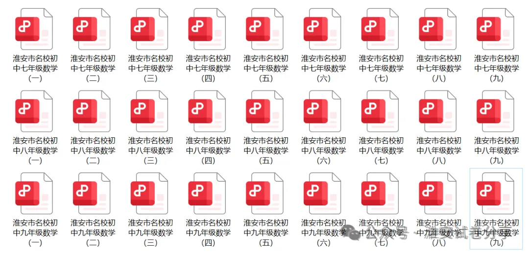 25年淮安中考数学真题原卷!必刷卷 第11张