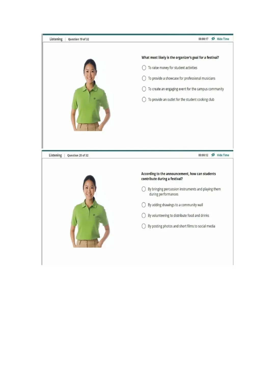 新托福第043套20260408真题(图片版) 第29张