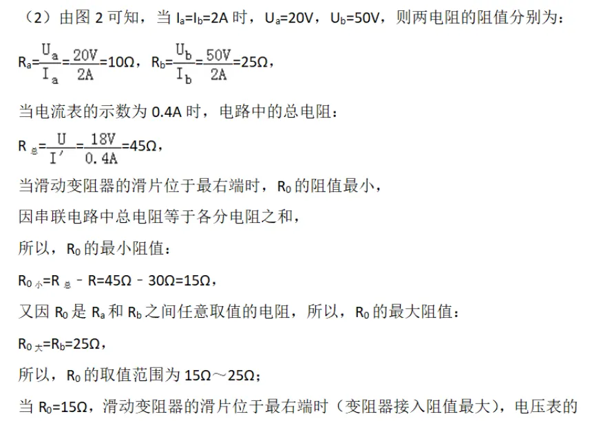2026中考物理压轴题系列(十二):电学情况讨论综合题 第2张