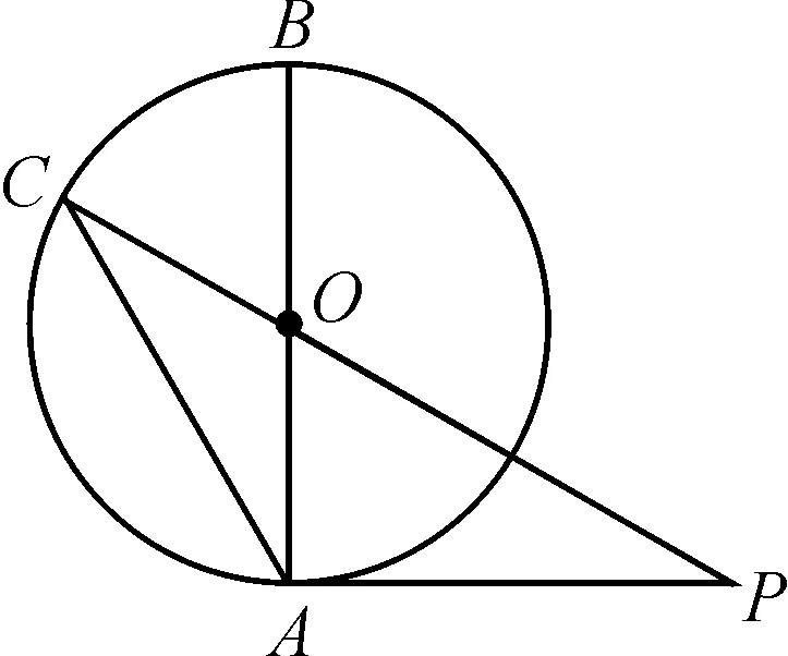 中考复习中,与圆的切线有关的证明和计算 第3张