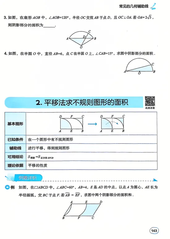 中考数学初中几何模型与辅助线28个几何模型与32种辅助线作法,带解析,文末免费下载 第6张