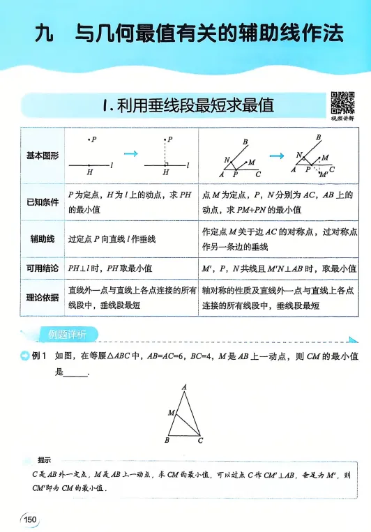 中考数学初中几何模型与辅助线28个几何模型与32种辅助线作法,带解析,文末免费下载 第9张